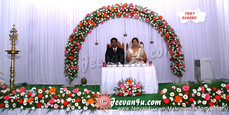 Tony Sindhu Reception Photos